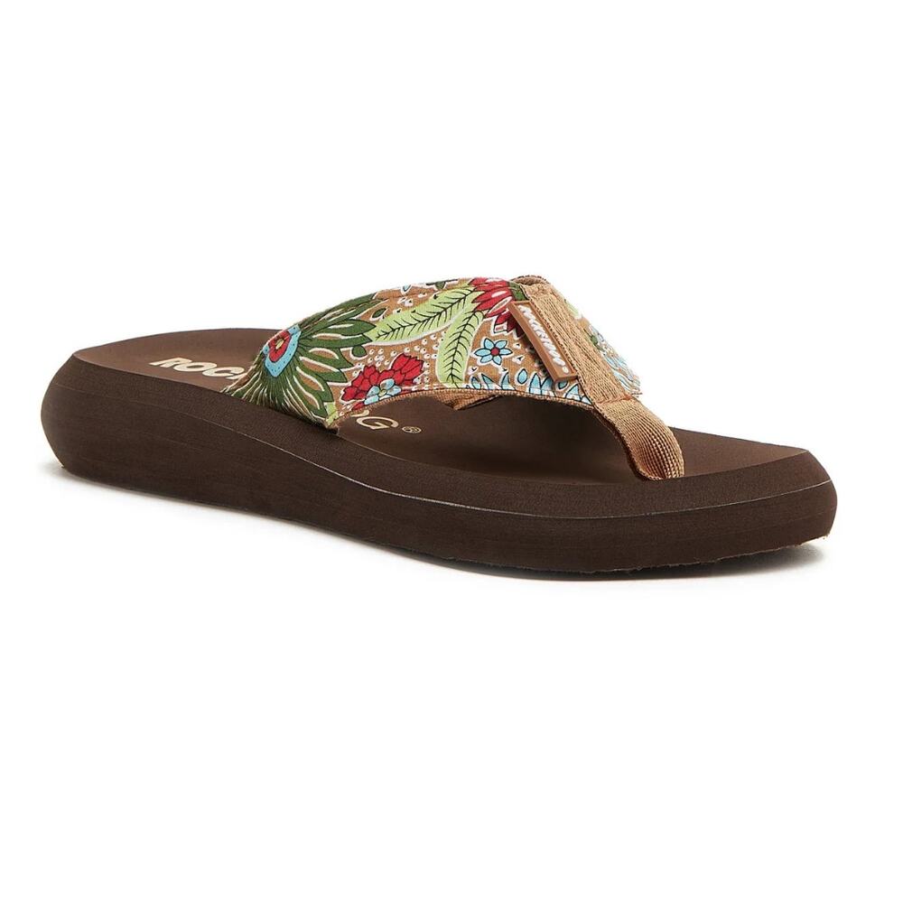 Rocket Dog Women's Natural Spotlight Garden Flip Flop Sandals Size 10 - Picture 13 of 13